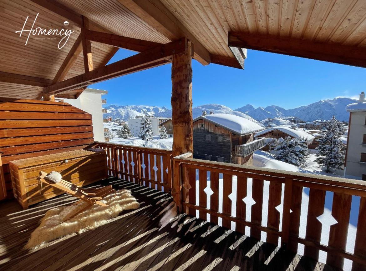 Homency - Chalet Jepima II Alpe d'Huez Eksteriør bilde